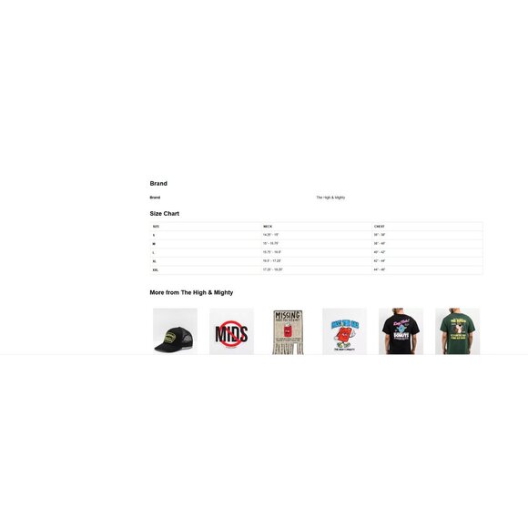 The High & Mighty Fried Guys Green T-Shirt In Green Size Large - Picture 12 of 12